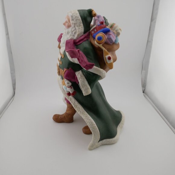 Victorian Santa Fine Porcelain Figurine By Lenox 1993 Vintage - Picture 6 of 13